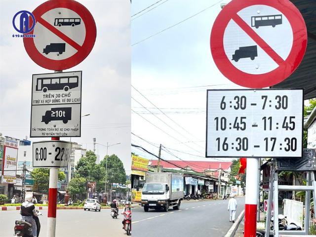 Ý nghĩa cơ bản của biển báo cấm xe khách