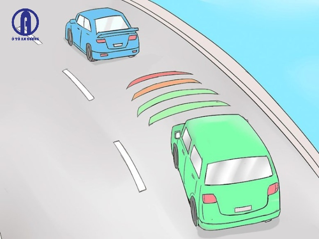 Hình: Duy trì khoảng cách an toàn