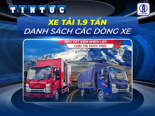 Xe tải 1.9 tấn
